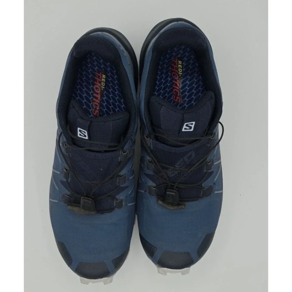 Salomon Speedcross 5 Women's 7 Sargasso Blue Navy Blazer Heather 408012 EUC - Picture 5 of 9